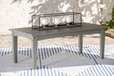 Warmstead Furniture - Ashley Furniture - Visola Outdoor - Chaise Lounge with Cushion / Gray - P802-815